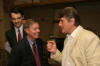 Yushchenko and Senator John E. Sununu at the meeting in Yalta with the U.S. Senate delegation