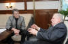 Yushchenko and Lech Walesa have discussed the topic of Ukrainian elections and problems with democracy and freedom